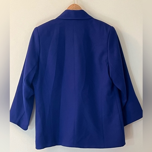Vintage Royal Blue Country Club Style Blazer - Picture 7 of 11